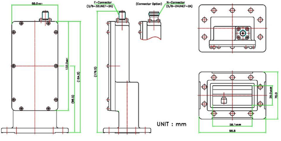 Product image for 3000 C-Band Single-Band PLL LNB