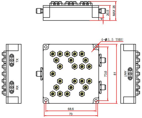 Product image for C-Band Diplexer