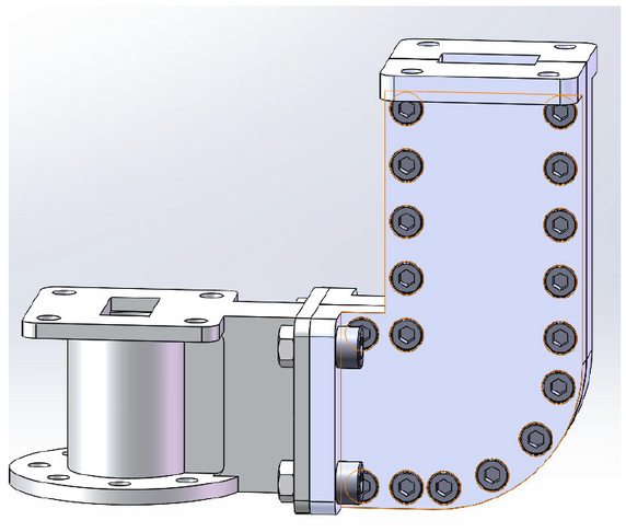 Product image for Ku-Band feed Assembly w/ OMT