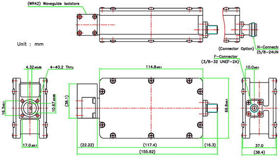 Product image for Ku-Band Single Band PLL LNB