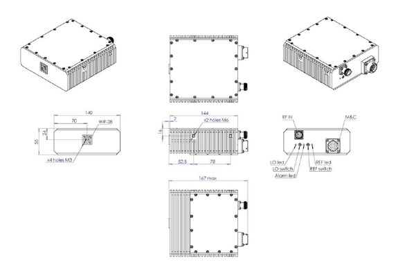 Product image for 1.5W Ka Band 27.5-31.0 GHz BUC