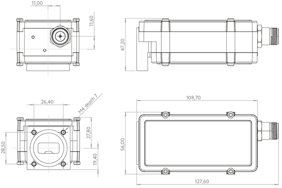 Product image for Ku-Band Single Band Auto-Reference PLL LNB
