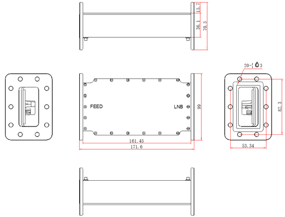 Product image for C-Band 5G Bandpass Filter