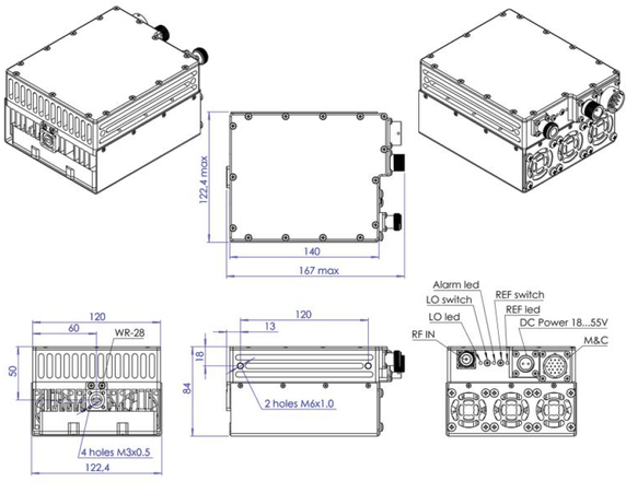 Product image for 20W Ka-Band BUC