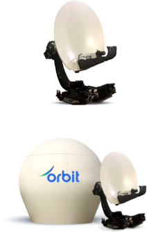 Orbit-CS OceanTRx 4MIL Ruggedized Maritime VSAT System, 1.15 m (4’)