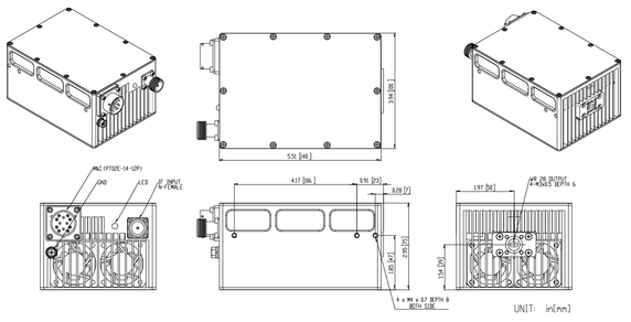 Product image for 10W Ka-Band BUC