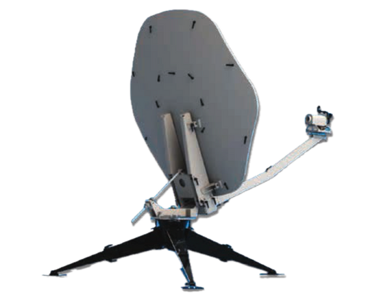 CPI C240FM 2.4 Meter Manual Flyaway Antenna