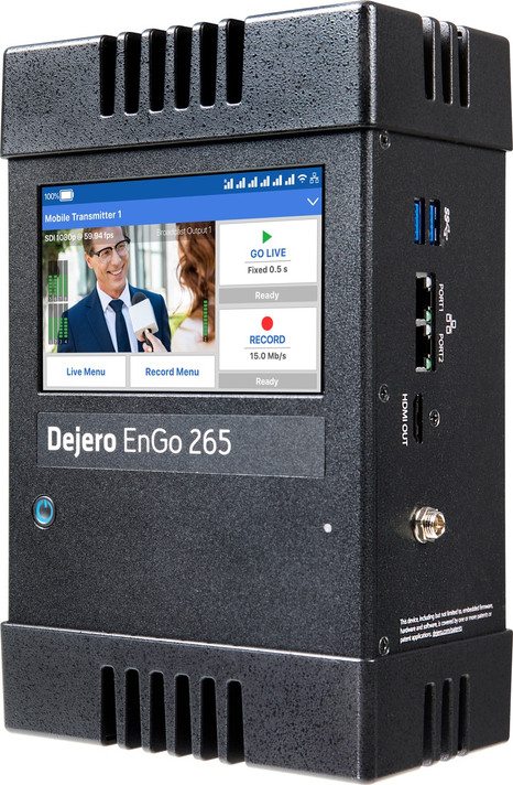 Dejero EnGo 265 LTE Mobile Transmitter and Internet Gateway