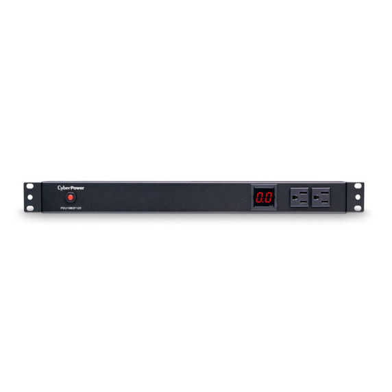 CyberPower PDU15M2F12R 14-Outlet (2 Front, 12 Rear), Rack Mount Metered Power Distribution Unit (PDU)