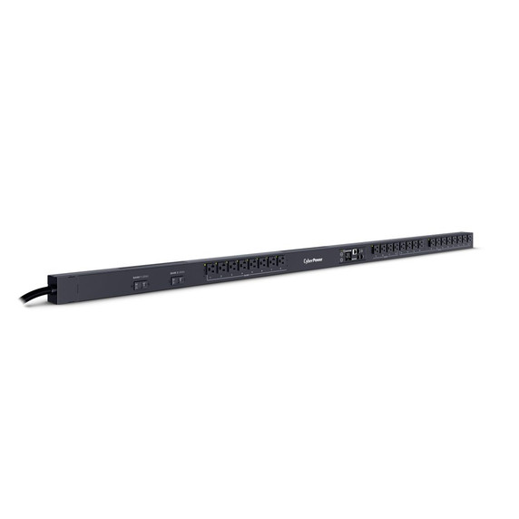 CyberPower PDU41102 24-Outlet (Front), 0U Rack Mount Switched Power Distribution Unit (PDU)