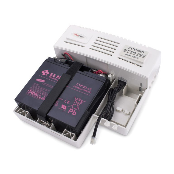 CyberPower CS20A-EBP Indoor Extended Battery Pack, 20Ah, 12V