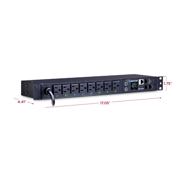 CyberPower PDU81001 Switched Metered-by-Outlet PDU