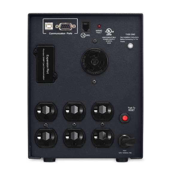CyberPower PR2200LCDSL Smart App Sinewave