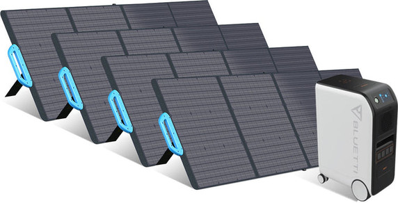 Sunslice Bluetti EP500PRO - 5.1kWh - 3'000W Home Off-Grid Solar Generator