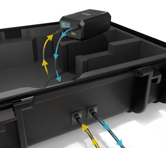 Sunslice LinkPower Mini Flightcase for Starlink Mini