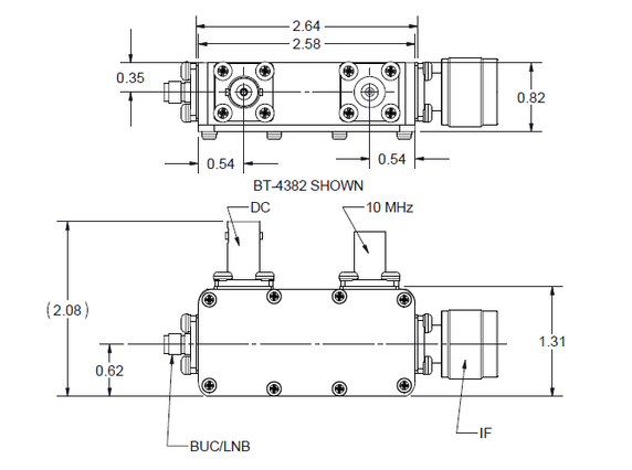 Product image for Bias Tee  BT-4400 Series