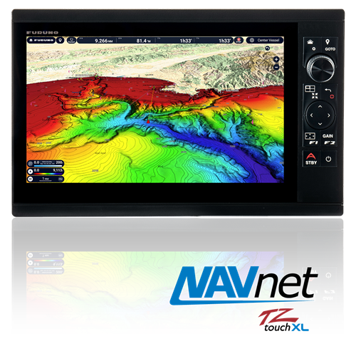 Furuno TZT13X NavNet TZtouchXL Chart Plotter, 13" Hybrid Control IPS Display FULL HD (1920x1080)