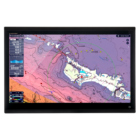 Furuno TZT24X NavNet TZtouchXL Chart Plotter, 24" All-Glass IPS Display FULL HD (1920x1080)