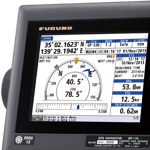 Furuno GP170 GPS Navigator Without DGPS