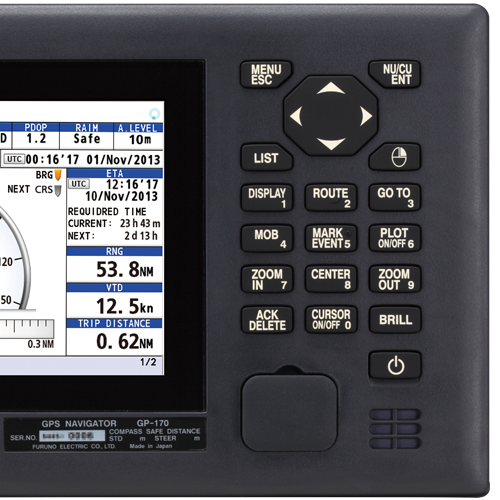 Furuno GP170D GPS Navigator with DGPS Installed