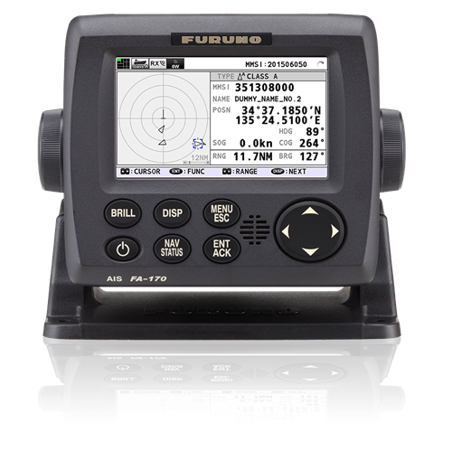 Furuno FA170 Class A AIS Transponder w/ 4.3" Color LCD Display