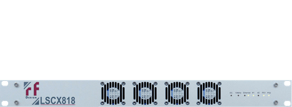 RF-Design LSCX818 8-way active Hybrid L-Band Splitter/Combiner TX/RX System
