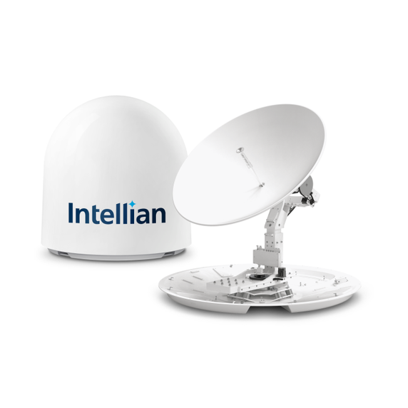 Intellian T4-151BW3 t150N 1.5m Maritime Global Satellite TV Antenna System in v150NX Matching Radome