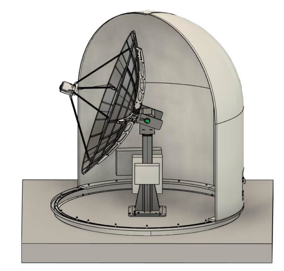 Groundcom GCS-S/Xv1 Dual S/X-Band Ground Station