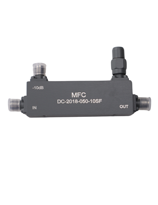 Microwave Filter Company DC-2018-050-10SF Directional Coupler, 2-18 GHz, 10dB, SMA Female