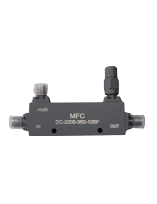 Microwave Filter Company DC-2008-050-10SF Directional Coupler, 2-8 GHz, 10dB, SMA Female