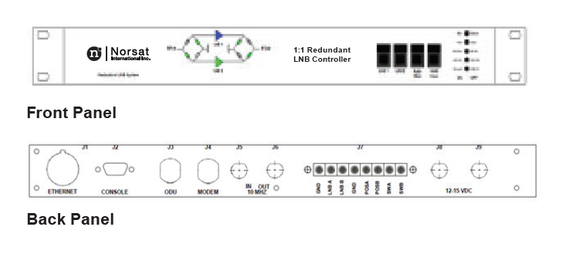 Norsat LNA Redundant Switch System RSLNAKU11R3