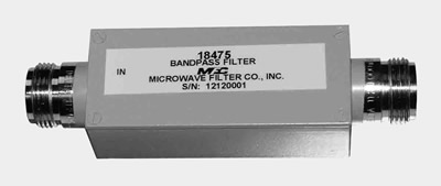 Microwave Filter Company 18923 VHF/UHF LMR Harmonic Reject Filter