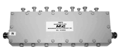 Microwave Filter Company 19072 EGSM 900 Full Band (Transmit & Receive) Bandpass Filter