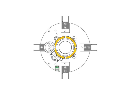 Cobham S-123648-1 Scalar Plate Assy, C/Ku-Band