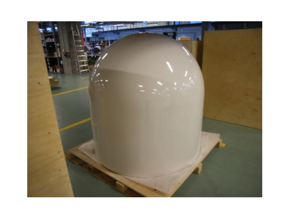 Cobham S-67-139900 Radome Top NEU w/Labels F/ SAILOR VSAT/GX & SatTV