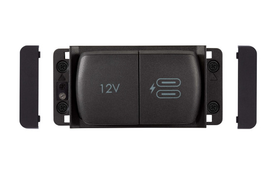 Scanstrut SC-MULTI-F1 Flip Pro Multi - Dual USB-C with 12V  Power Socket