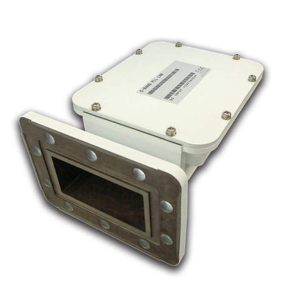 Nisshinbo NJS8498VN C-band PLL LNB - Flange-type 4.5 - 4.8 GHz, Internal Reference
