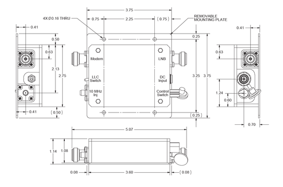 Norsat Universal LNB Controller ULC-0-75-CI