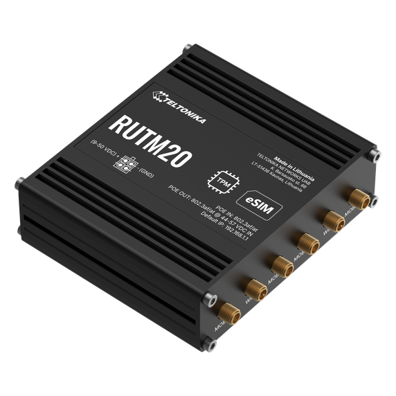 Teltonika Networks 15807028 RUTM20 Mass Pack Global 5G Router