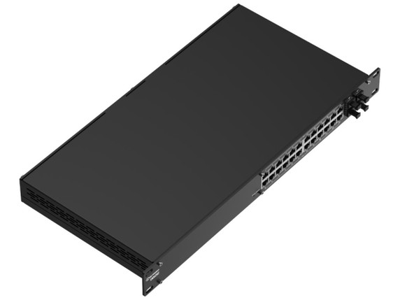 Teltonika Networks 15196621 SWM282 L2+ Managed Switch, 19 Rack, PoE, 24xGbE, 4xSFP