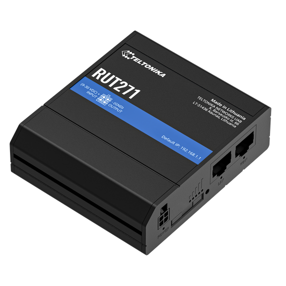 Teltonika Networks 15807029 RUT271 5G RedCap Router