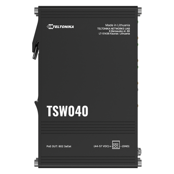 Teltonika Networks 14768154 TSW040 PoE+ Switch 8 10/100 ports with PSU