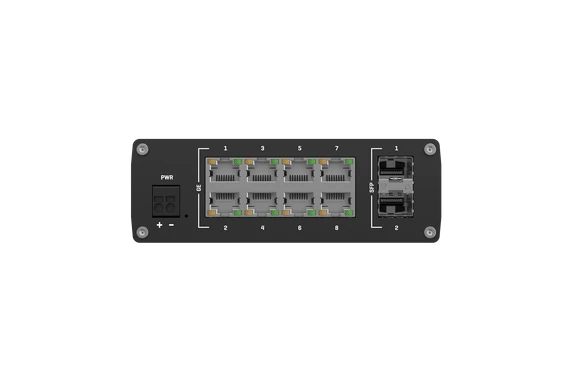 Teltonika Networks 14758029 TSW210 Switch 8 GbE, 2 SFP ports, Standard package