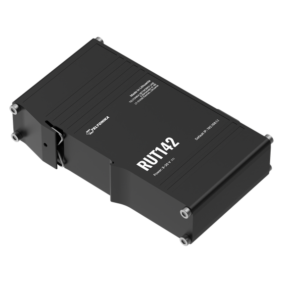 Teltonika Networks 14758045 RUT142 Ethernet Router with RS232