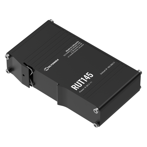 Teltonika Networks 15557351 RUT145 Ethernet Router with RS485