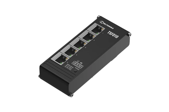 Teltonika Networks 14758048 TSF010 Flat Industrial Switch 5 x 100 ports