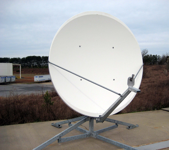CPI 2.4 Meter C & Ku-Band - Circular Antennas Rx/Tx