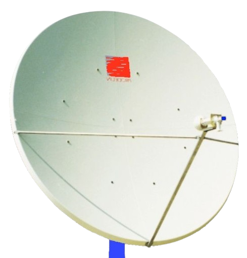 CPI 3.8 Meter Rx/Tx Dual Axis C or Ku-Band VSAT Antennas