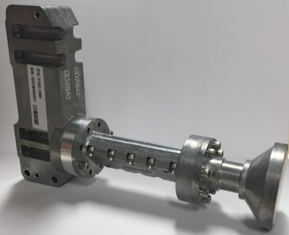 CPI 2.4 m Ka Band Antenna - Transmit Receive Series 3244 w/Ka Band Circular Polarity Feed