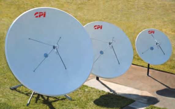 CPI SAT 3.0 Meter C-Band, Circular Antenna, 1304 Series